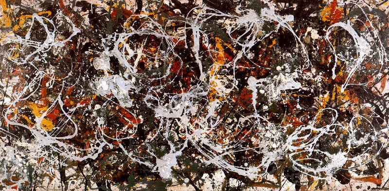 号3 1950 通过 jackson pollock