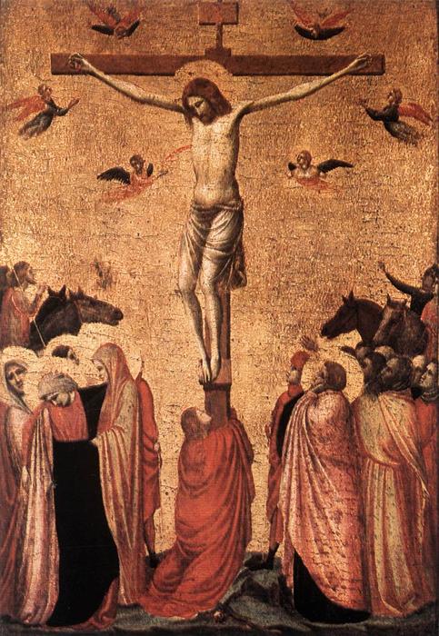 耶稣被钉十字架 通过 giotto di bondone