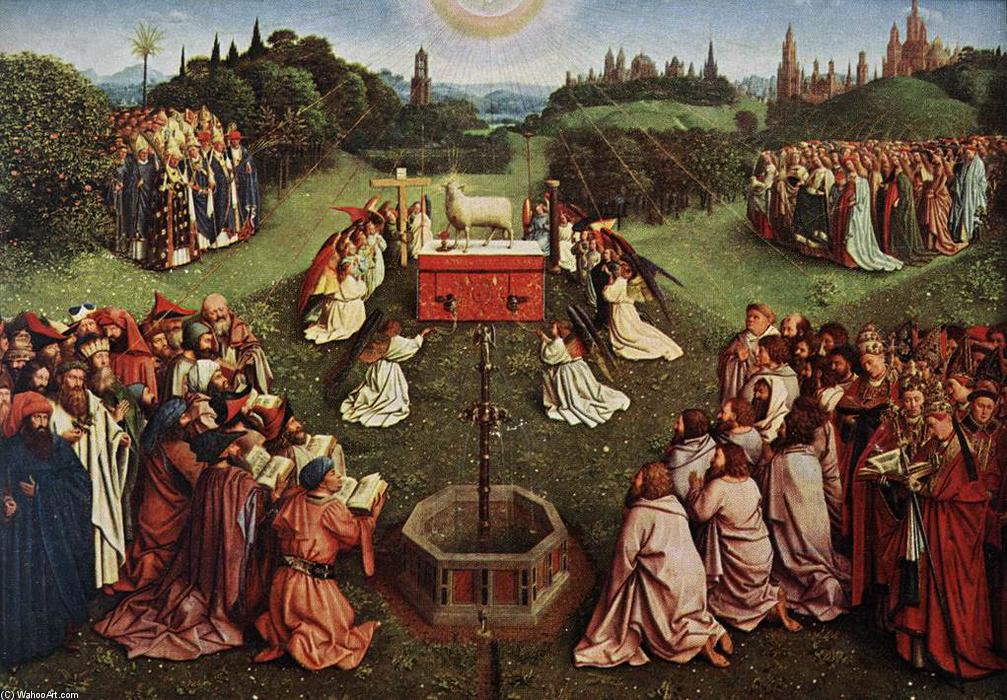 中世纪祭坛画图片
